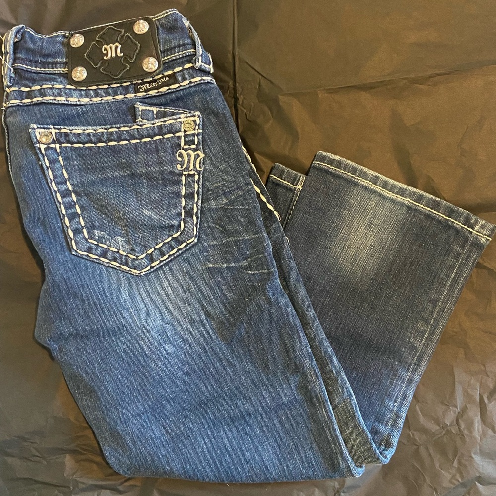 MissMe cropped jeans capris